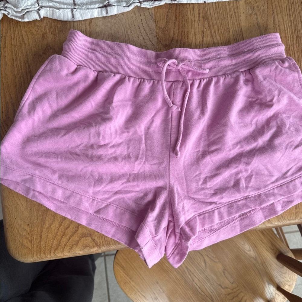 Stars Above Light Pink Women's Athletic Shorts